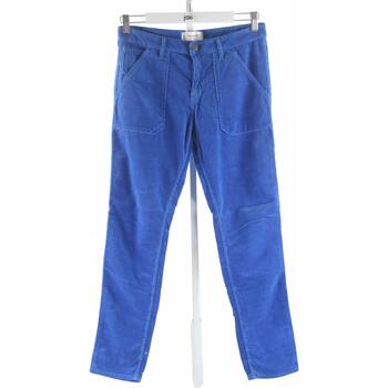 Aquaverde Pantalon en coton Bleu