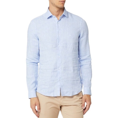 Vêtements Homme Chemises manches longues Calvin Klein jacket Jeans K10K109286 Bleu