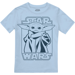 Vêtements Garçon T-shirts manches longues Star Wars: The Mandalorian  Bleu