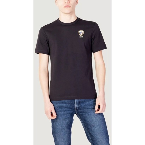 Vêtements Homme T-shirts manches longues Blauer 23SBLUH02097 Noir