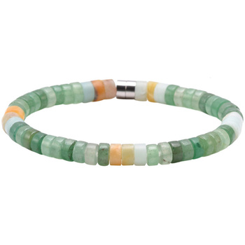 bracelets sixtystones  bracelet perles heishi aventurine -medium-18cm 