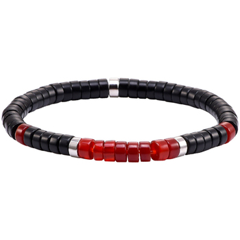 bracelets sixtystones  bracelet perles heishi ate noire  -large-20cm 