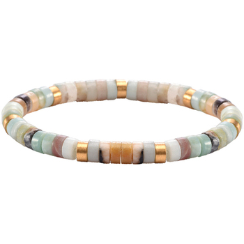 bracelets sixtystones  bracelet perles heishi amazonite-large-20cm 