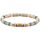 Montres & Bijoux Bracelets Sixtystones Bracelet Perles Heishi Amazonite-Large-20cm Vert