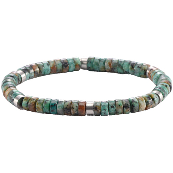 bracelets sixtystones  bracelet perles heishi turquoise -large-20cm 