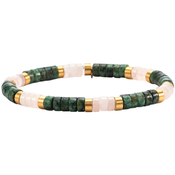 bracelets sixtystones  bracelet perles heishi turquoise -large-20cm 