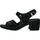 Chaussures Femme Sandales Utilisez au minimum 1 lettre minuscule Sandales Noir