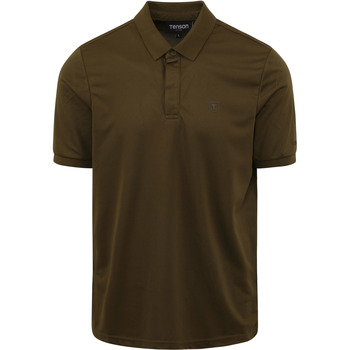 Vêtements Homme T-shirts & Polos Tenson Polo Txlite Vert olive Vert