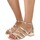Chaussures Femme Sandales et Nu-pieds Makupenda AFBL22-27 Doré