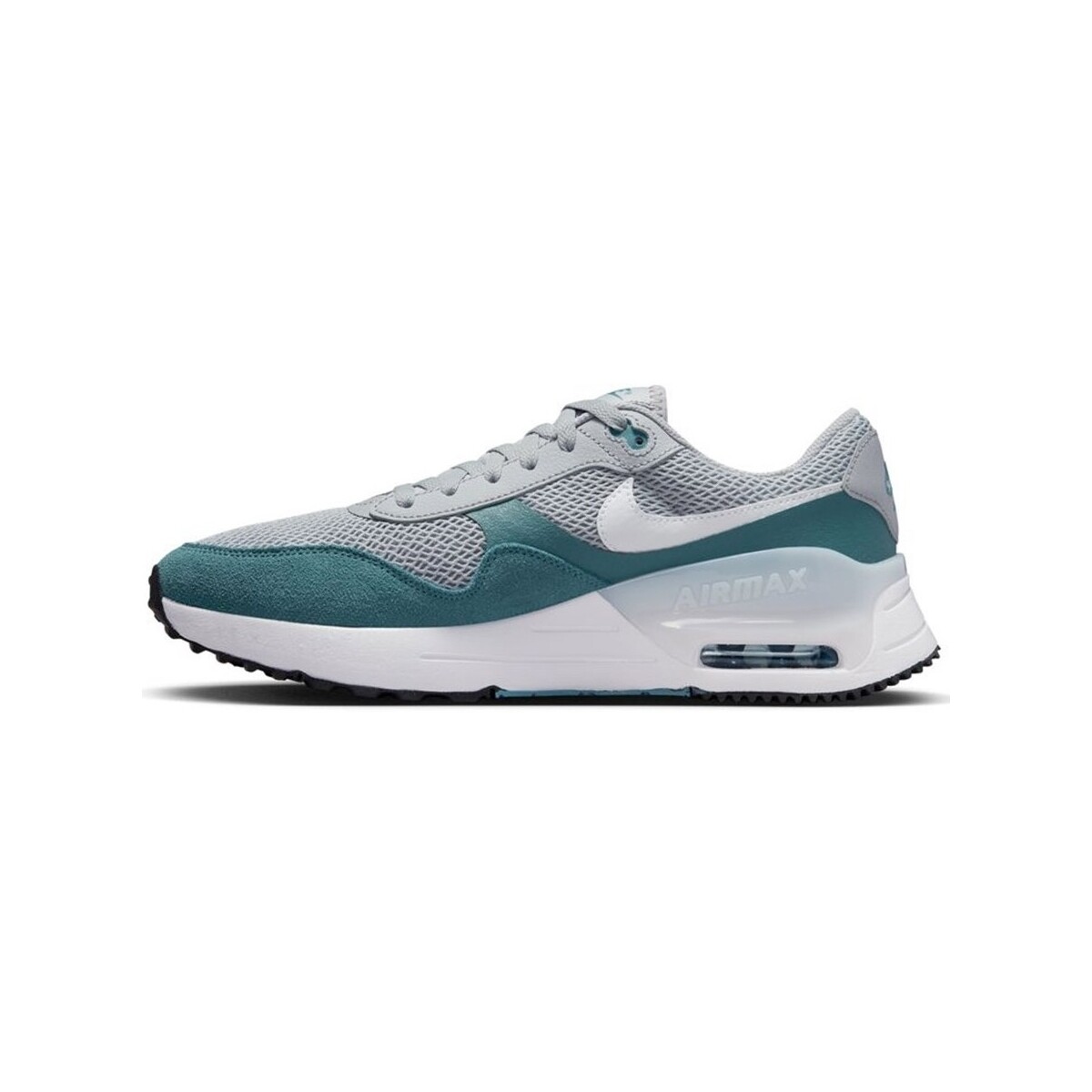 Chaussures Homme Baskets basses Nike Air Max System Gris, Vert