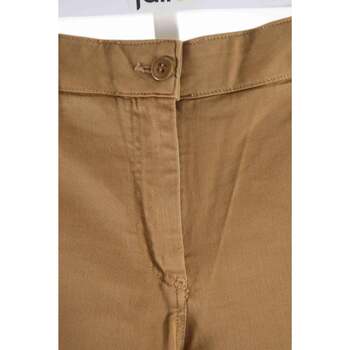 Essentiel Pantalon en coton Marron