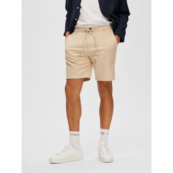 Vêtements Homme Paloma Shorts / Bermudas Selected 16087638 BRODY-INCENSE Beige