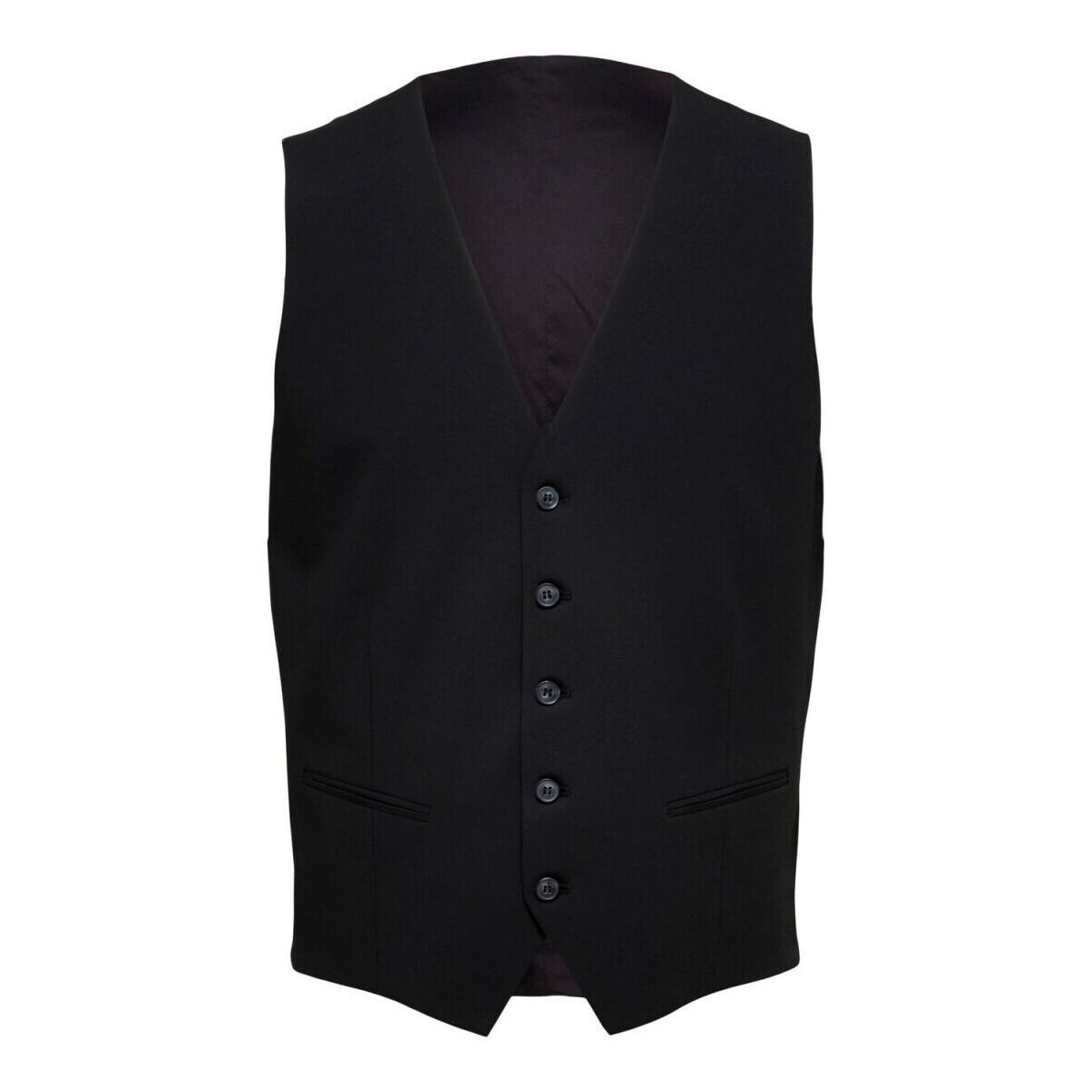 Vêtements Homme Vestes Selected 16089406 LIAM WCT FLAX-BLACK Noir