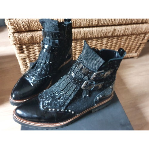 Chaussures Femme Boots Housses de couettes Philippe morvan Noir