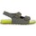 Chaussures Fille Sandales et Nu-pieds Kickers Mules à Scratch Plate  Sunyva Multicolore