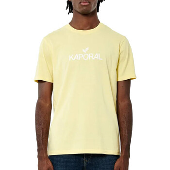Vêtements Homme T-shirts manches courtes Kaporal LERESE23M11 Jaune