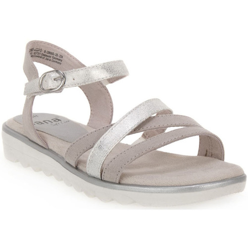 Chaussures Femme Fruit Of The Loo Jana GREY SANDAL Gris