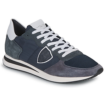 Chaussures Homme Baskets basses Philippe Model TROPEZ X LOW BASIC Marine