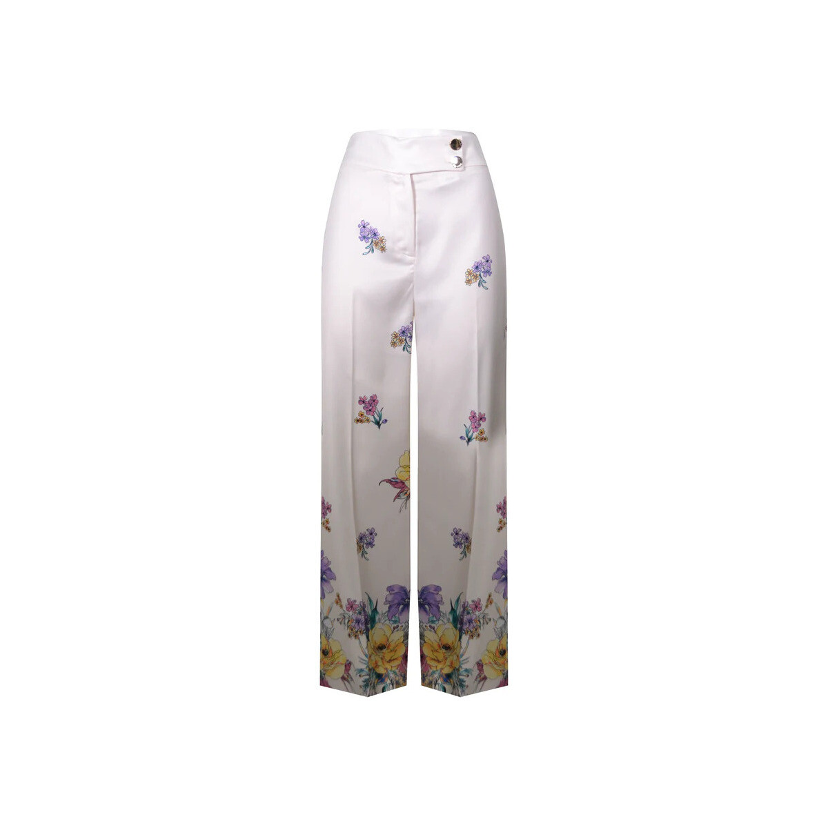 Vêtements Femme Pantalons Sarah Chole 014367A Blanc