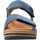 Chaussures Femme Gagnez 10 euros Sandales en cuir RILEY Bleu