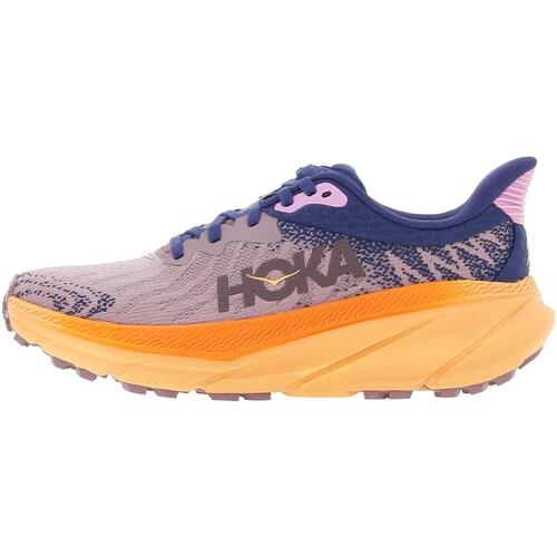 Chaussures Femme Running / trail zapatillas de running HOKA constitución media talla 40.5 amarillas W challenger atr 7 Violet