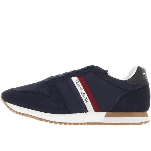 Chaussures Homme Baskets mode Teddy Smith Combined men shoes navy Bleu