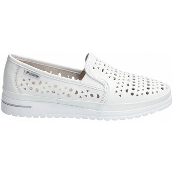 Chaussures Femme Baskets mode Mephisto once Sneakers en cuir JANA PERF Blanc