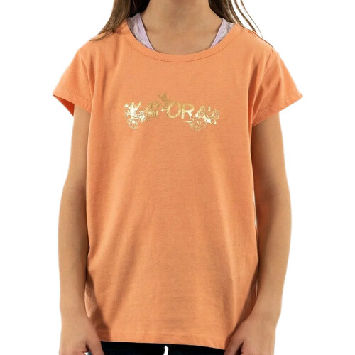 Vêtements Fille T-shirts manches courtes Kaporal FOYCEE23G11 Orange