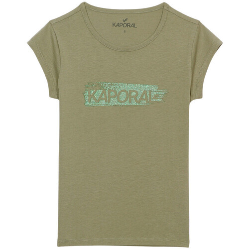 Vêtements Fille T-shirts manches courtes Kaporal FLINTE23G11 Vert