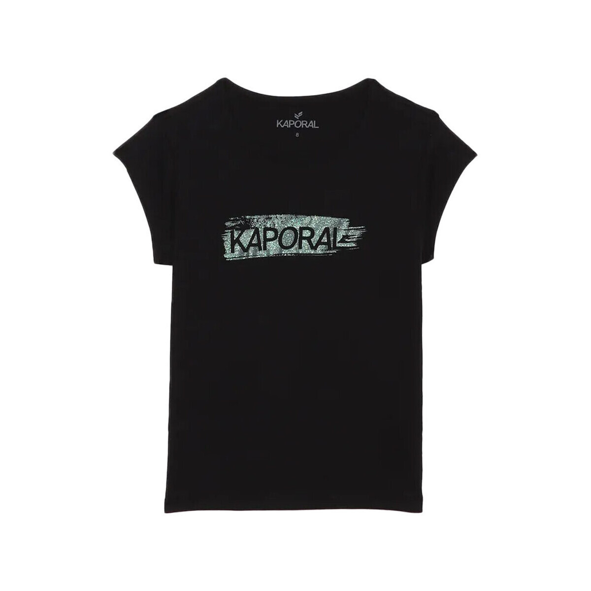 Vêtements Fille T-shirts & Polos Kaporal FLINTE23G11 Noir