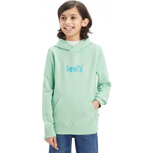 Vêtements Enfant Sweats Levi's Sweat junior levis vert mint 9E487-ECV - 12 ANS Vert