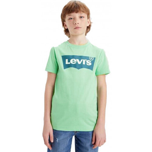 Vêtements Enfant T-shirts & Polos Levi's Tee shirt junior levis mint  9E8157-ECV - 12 ANS Vert