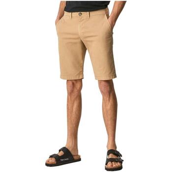 Vêtements Homme Shorts / Bermudas Pepe jeans ponte-jersey Beige