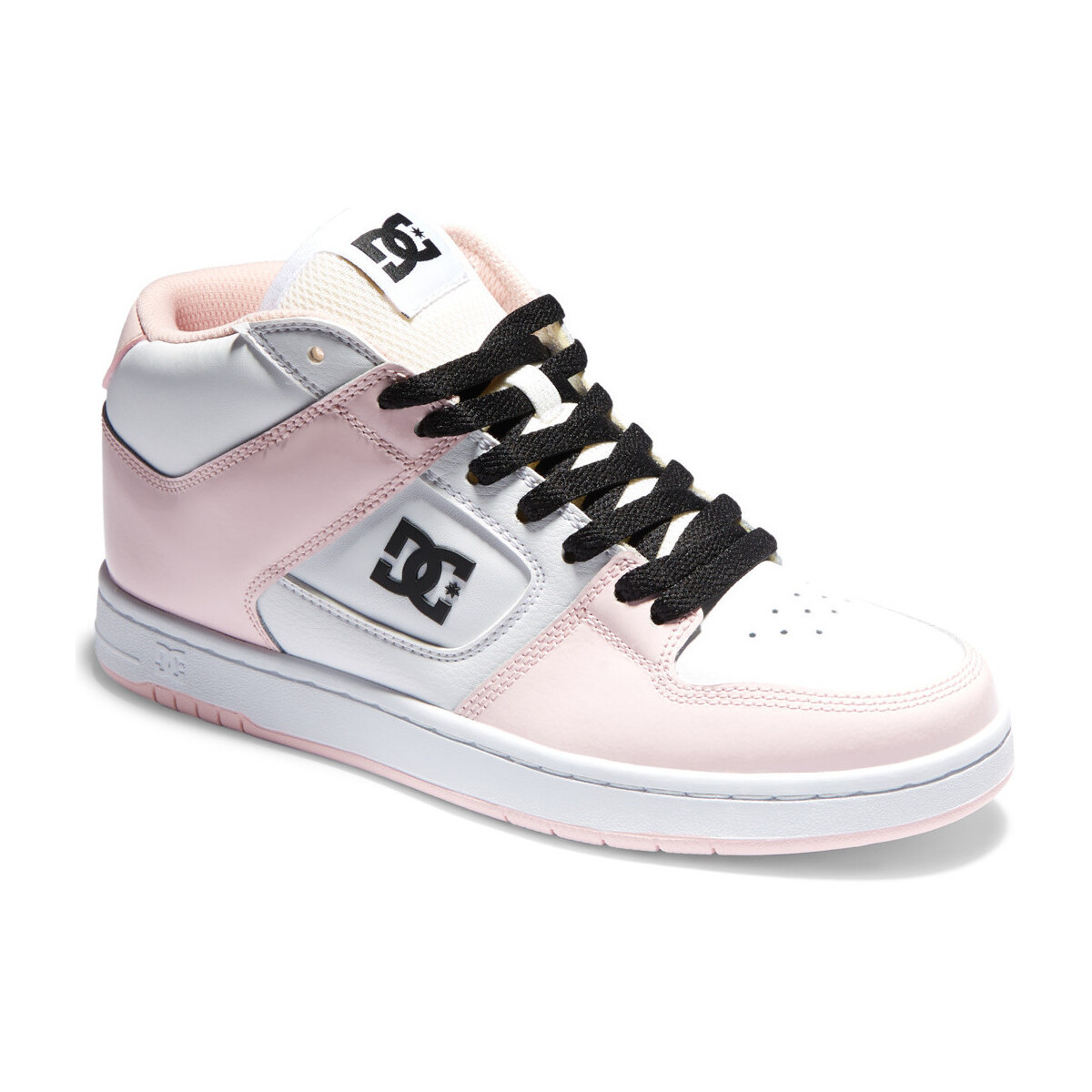 Chaussures Fille Baskets montantes DC Shoes Manteca Mid Rose