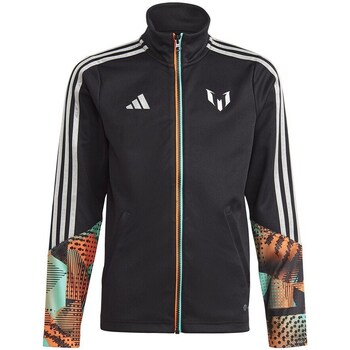 Vêtements Garçon Sweats adidas Originals Messi Training Jacket JR Noir