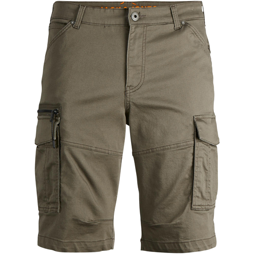 Vêtements Homme Shorts DRESS / Bermudas Jack & Jones Short cargo DEX Vert