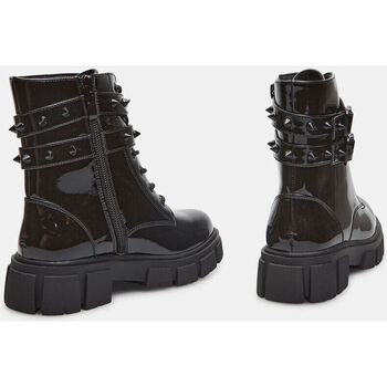 Bata Boots pour fille avec boucles et Noir