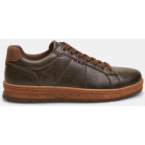 Chaussures Homme Baskets mode Bata Sneakers pour homme effet cuir Homme Marron