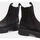 Chaussures Femme Boots Bata Bottines Chelsea en cuir avec semelle Noir