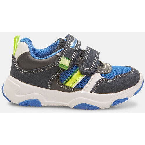 Chaussures Baskets mode Bubblegummers Sneakers pour garçon avec bandes velcro Bleu