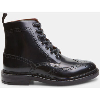Chaussures bugatti Boots Bata bugatti Boots brogue pour homme en cuir Unisex Noir