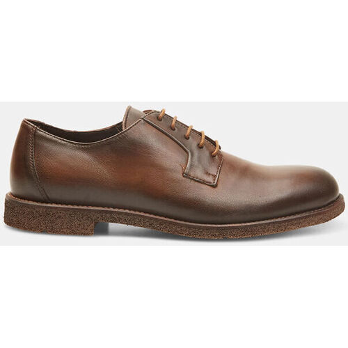 Chaussures Polo Ralph Laure Bata Chaussures à lacets pour homme en cuir Marron