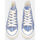 Chaussures Femme Baskets mode Bata Sneakers montantes pour femme Famme Bleu
