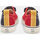 Chaussures Baskets mode Bata Sneakers pour garçon avec bande velcro Multicolore