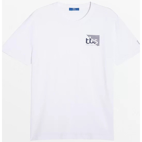 Vêtements Homme T-shirts manches courtes TBS LOGGOTEE BLANC14027