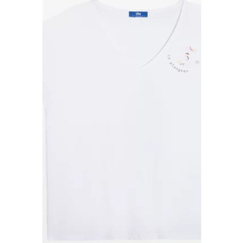 Vêtements Femme T-shirts manches courtes TBS ALOAHSAN Blanc