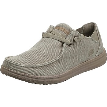 Chaussures Homme Slip ons Skechers 66387 Slip On homme taupe Multicolore