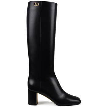 Chaussures Femme Bottes Valentino Valentino Garavani Roman-Stud ankle boots Nude Noir