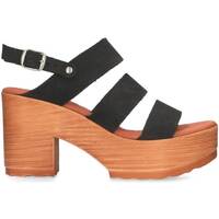 Chaussures Femme Sandales et Nu-pieds Purapiel 80662 Noir