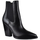 Chaussures Femme Bottes Saint Laurent Bottines Theo 95 Noir
